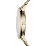 Buy Shop Armani Exchange Lola Analog Gold Dial Gold Mesh Strap Watch For Women - AX5536 USA Online
