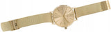 Buy Shop Armani Exchange Lola Analog Gold Dial Gold Mesh Strap Watch For Women - AX5536 USA Online