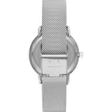 Buy Shop Armani Exchange Lola Analog Silver Dial Silver Mesh Strap Watch For Women - AX5535 USA Online