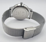Buy Shop Armani Exchange Lola Analog Silver Dial Silver Mesh Strap Watch For Women - AX5535 USA Online