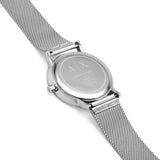 Buy Shop Armani Exchange Lola Analog Silver Dial Silver Mesh Strap Watch For Women - AX5535 USA Online