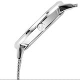Buy Shop Armani Exchange Lola Analog Silver Dial Silver Mesh Strap Watch For Women - AX5535 USA Online