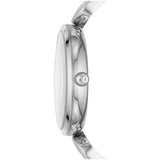 Buy Shop Armani Exchange Lola Analog Silver Dial Silver Mesh Strap Watch For Women - AX5535 USA Online