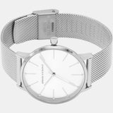 Buy Shop Armani Exchange Lola Analog Silver Dial Silver Mesh Strap Watch For Women - AX5535 USA Online