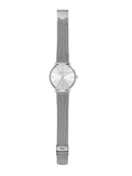 Buy Shop Armani Exchange Lola Analog Silver Dial Silver Mesh Strap Watch For Women - AX5535 USA Online