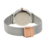 Buy Shop Armani Exchange Lola Analog White Dial Silver Mesh Strap Watch For Women - AX5537 USA Online