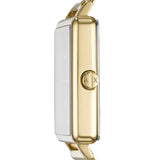 Buy Shop Armani Exchange Lola Quartz Gold Dial Gold Mesh Strap Watch For Women - AX5801 USA Online