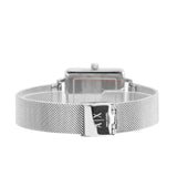 Buy Shop Armani Exchange Lola Quartz Silver Dial Silver Mesh Strap Watch For Women - AX5800 USA Online