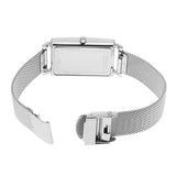 Buy Shop Armani Exchange Lola Quartz Silver Dial Silver Mesh Strap Watch For Women - AX5800 USA Online