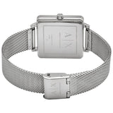 Buy Shop Armani Exchange Lola Quartz Silver Dial Silver Mesh Strap Watch For Women - AX5800 USA Online