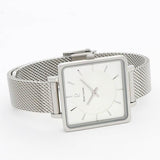 Buy Shop Armani Exchange Lola Quartz Silver Dial Silver Mesh Strap Watch For Women - AX5800 USA Online