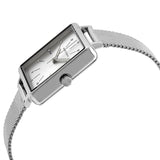 Buy Shop Armani Exchange Lola Quartz Silver Dial Silver Mesh Strap Watch For Women - AX5800 USA Online