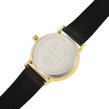 Buy Shop Armani Exchange Lola Three Hand Black Dial Black Mesh Strap Watch For Women - AX5548 USA Online