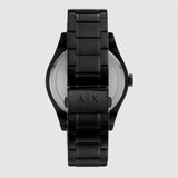 Buy Shop Armani Exchange Nico Analog Black Dial Black Steel Strap Watch For Men - AX7102 USA Online