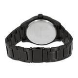 Buy Shop Armani Exchange Nico Analog Black Dial Black Steel Strap Watch For Men - AX7102 USA Online