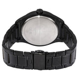 Buy Shop Armani Exchange Nico Analog Black Dial Black Steel Strap Watch For Men - AX7102 USA Online