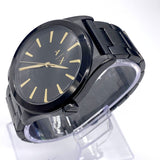 Buy Shop Armani Exchange Nico Analog Black Dial Black Steel Strap Watch For Men - AX7102 USA Online