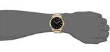 Buy Shop Armani Exchange Nico Analog Black Dial Gold Steel Strap Watch For Men - AX2328 USA Online