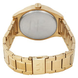 Buy Shop Armani Exchange Nico Analog Black Dial Gold Steel Strap Watch For Men - AX2328 USA Online