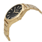 Buy Shop Armani Exchange Nico Analog Black Dial Gold Steel Strap Watch For Men - AX2328 USA Online