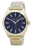 Buy Shop Armani Exchange Nico Analog Black Dial Gold Steel Strap Watch For Men - AX2328 USA Online