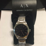 Buy Shop Armani Exchange Nico Analog Black Dial Silver Steel Strap Watch For Men - AX2320 USA Online
