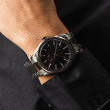 Buy Shop Armani Exchange Nico Analog Black Dial Silver Steel Strap Watch For Men - AX2320 USA Online