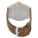 Buy Shop Armani Exchange Nico Quartz Blue Dial Brown Leather Strap Watch For Men - AX2334 USA Online