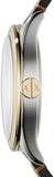 Buy Shop Armani Exchange Nico Quartz Blue Dial Brown Leather Strap Watch For Men - AX2334 USA Online