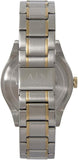 Buy Shop Armani Exchange Nico Quartz Blue Dial Two Tone Steel Strap Watch For Men - AX2332 USA Online