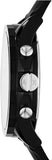 Buy Shop Armani Exchange Outerbanks Chronograph Black Dial Black Silicone Strap Watch For Men - AX1326 USA Online
