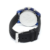 Buy Shop Armani Exchange Outerbanks Chronograph Black Dial Black Silicone Strap Watch For Men - AX1339 USA Online