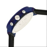 Buy Shop Armani Exchange Outerbanks Chronograph Black Dial Black Silicone Strap Watch For Men - AX1339 USA Online