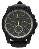 Buy Shop Armani Exchange Outerbanks Chronograph Black Dial Black Silicone Strap Watch For Men - AX1343 USA Online
