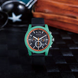 Buy Shop Armani Exchange Outerbanks Chronograph Black Dial Black Silicone Strap Watch For Men - AX1348 USA Online