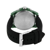 Buy Shop Armani Exchange Outerbanks Chronograph Black Dial Black Silicone Strap Watch For Men - AX1348 USA Online