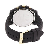 Buy Shop Armani Exchange Outerbanks Chronograph Black Dial Black Steel Strap Watch For Men - AX7105 USA Online