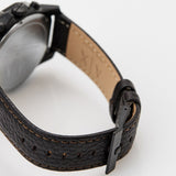 Buy Shop Armani Exchange Outerbanks Chronograph Black Dial Brown Leather Strap Watch For Men - AX1732 USA Online