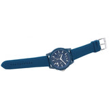 Buy Shop Armani Exchange Outerbanks Chronograph Blue Dial Blue Silicone Strap Watch For Men - AX1327 USA Online