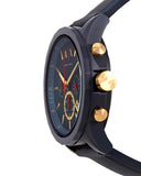 Buy Shop Armani Exchange Outerbanks Chronograph Blue Dial Blue Silicone Strap Watch For Men - AX1335 USA Online