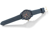 Buy Shop Armani Exchange Outerbanks Chronograph Blue Dial Blue Silicone Strap Watch For Men - AX1335 USA Online