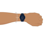 Buy Shop Armani Exchange Outerbanks Chronograph Blue Dial Blue Silicone Strap Watch For Men - AX7128 USA Online