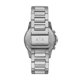 Buy Shop Armani Exchange Outerbanks Chronograph Silver Dial Silver Steel Strap Watch For Men - AX7141 USA Online