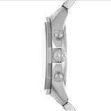 Buy Shop Armani Exchange Outerbanks Chronograph Silver Dial Silver Steel Strap Watch For Men - AX7141 USA Online