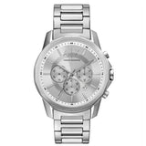 Buy Shop Armani Exchange Outerbanks Chronograph Silver Dial Silver Steel Strap Watch For Men - AX7141 USA Online
