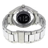 Buy Shop Armani Exchange Hampton Chronograph Blue Dial Silver Steel Strap Watch For Men - AX2178 USA Online