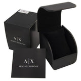 Buy Shop Armani Exchange The Driver Chronograph Black Dial Silver Steel Strap Watch For Men - AX1612 USA Online