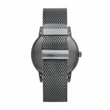 Buy Shop Emporio Armani Luigi Quartz Blue Dial Grey Mesh Bracelet Watch For Men - AR11053 USA Online