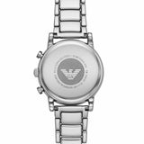 Buy Shop Emporio Armani Luigi Chronograph Blue Dial Silver Steel Strap Watch For Men - AR11132 USA Online