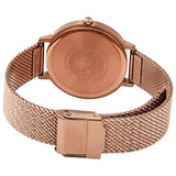 Buy Shop Emporio Armani Kappa Pink Dial Pink Mesh Bracelet Watch For Women - AR11129 USA Online
